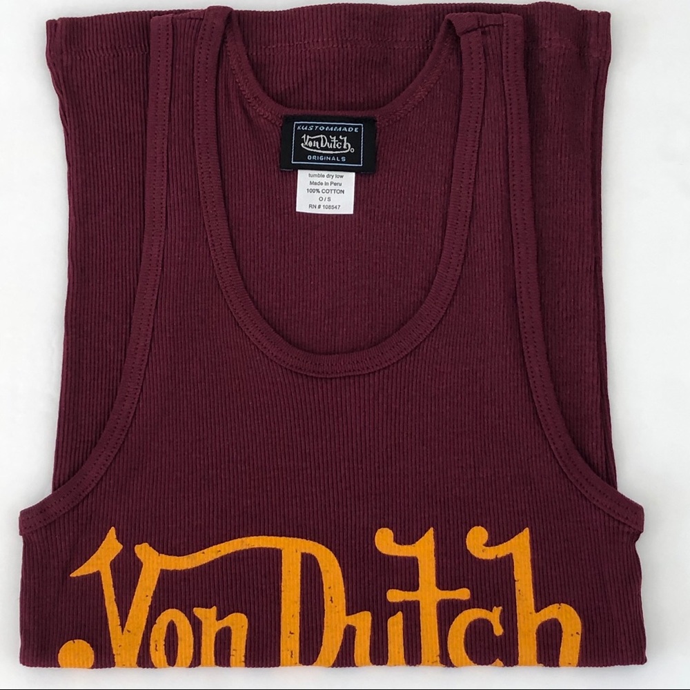 NWT Von Dutch ribbed tank. - Picture 3 of 4
